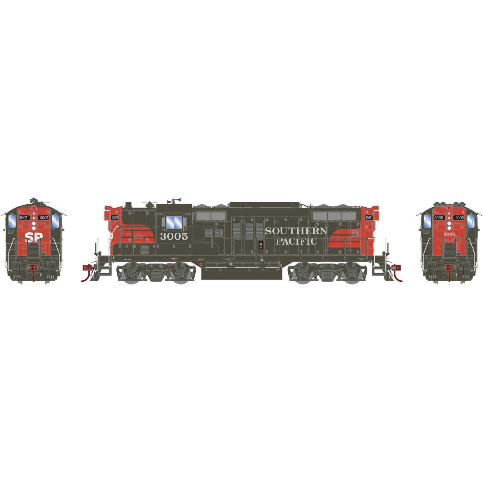 Athearn Genesis HO GP9 Southern Pacific 