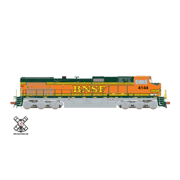 Scale Trains N Rivet Counter C44-9W BNSF "Heritage 2" w/ DCC & Sound - Image 4