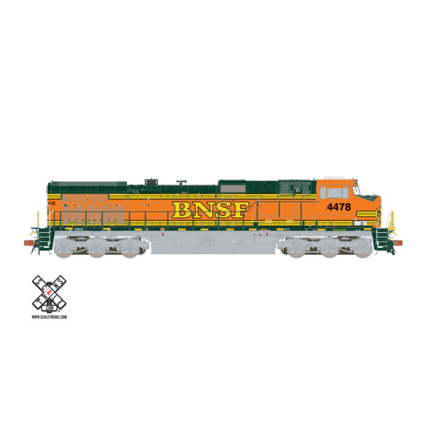 Scale Trains N Rivet Counter C44-9W BNSF "Heritage 2" w/ DCC & Sound - Image 5