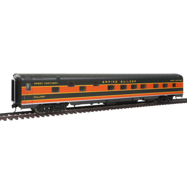 Walthers HO Proto Great Northern "Empire Builder" 9-Car Set w/ Lights - Image 5