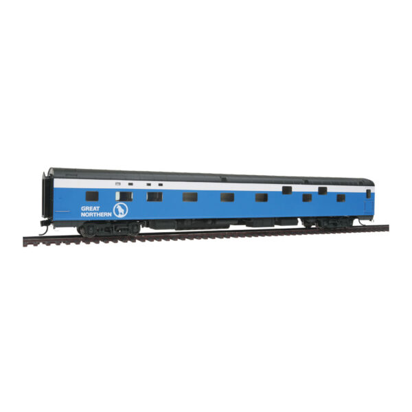 Walthers HO Proto Great Northern "Empire Builder Big Sky Blue" 9-Car Set w/ Lights - Image 5