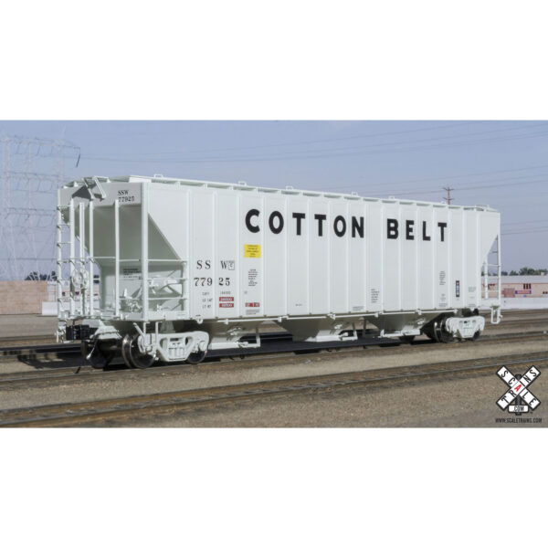 Scale Trains HO Rivet Counter PS-2 4785 Covered Hopper Cotton Belt