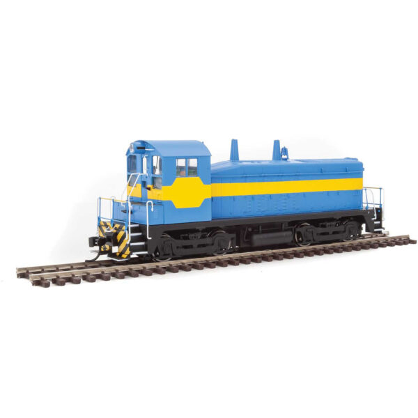 Walthers Mainline HO NW2 Blue & Yellow w/ DCC & Sound