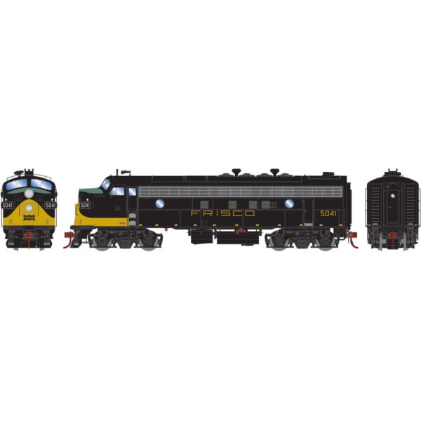 Athearn Genesis HO FP7A Frisco "Black"