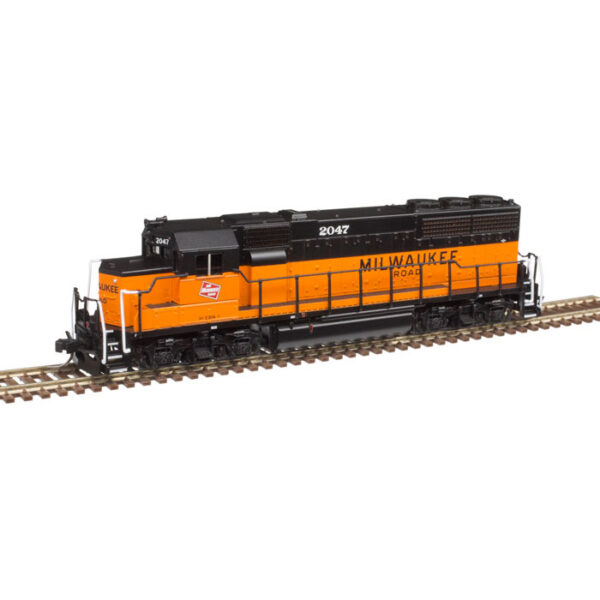 Atlas N GP40 Milwaukee Road w/ DCC & Sound