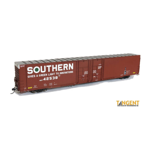 Tangent HO 86' Greenville High Cube Box Car Southern "Green Dot, Original 1977"