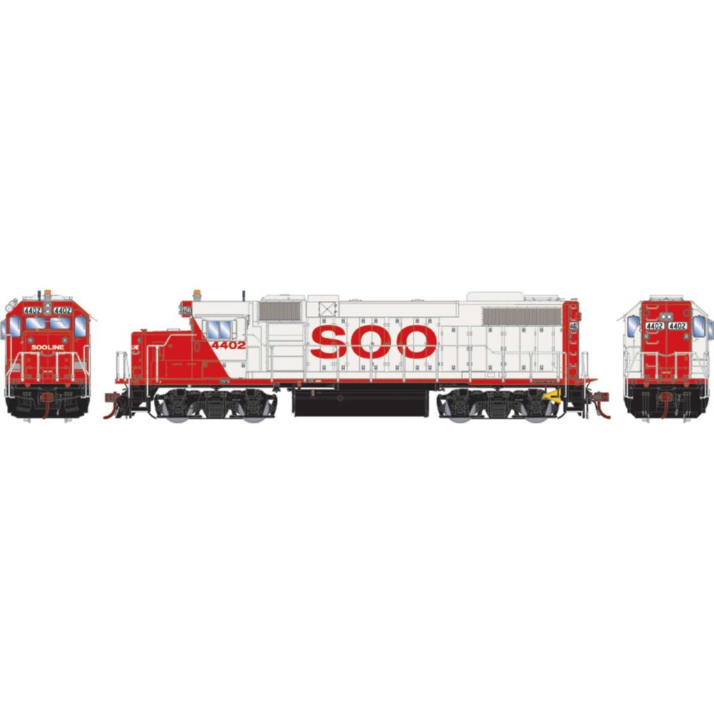 Athearn Genesis HO GP38-2 Soo Line 