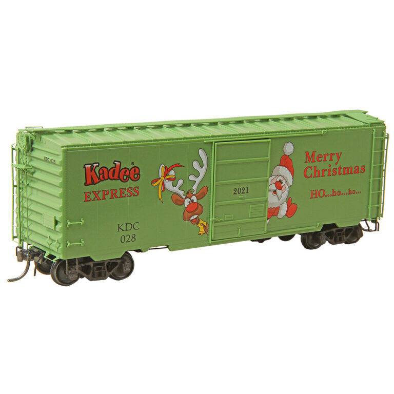 Kadee HO 40' Box Car 2021 Christmas Car Spring Creek Model Trains