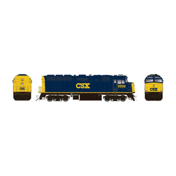 Rapido HO Scale F40PH CSX w/ DCC & Sound