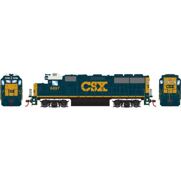 Athearn Roundhouse HO GP60 CSX "YN3" w/ DCC