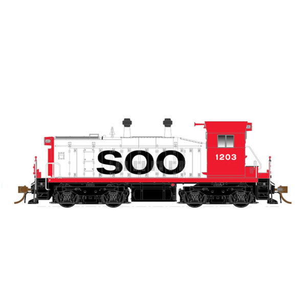 Rapido HO SW1200 Soo Line w/ DCC & Sound