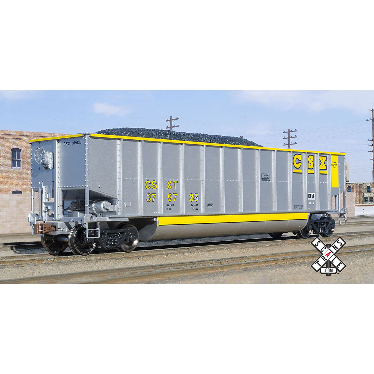 Scale Trains HO Operator Bethgon Coal Gondola CSX 