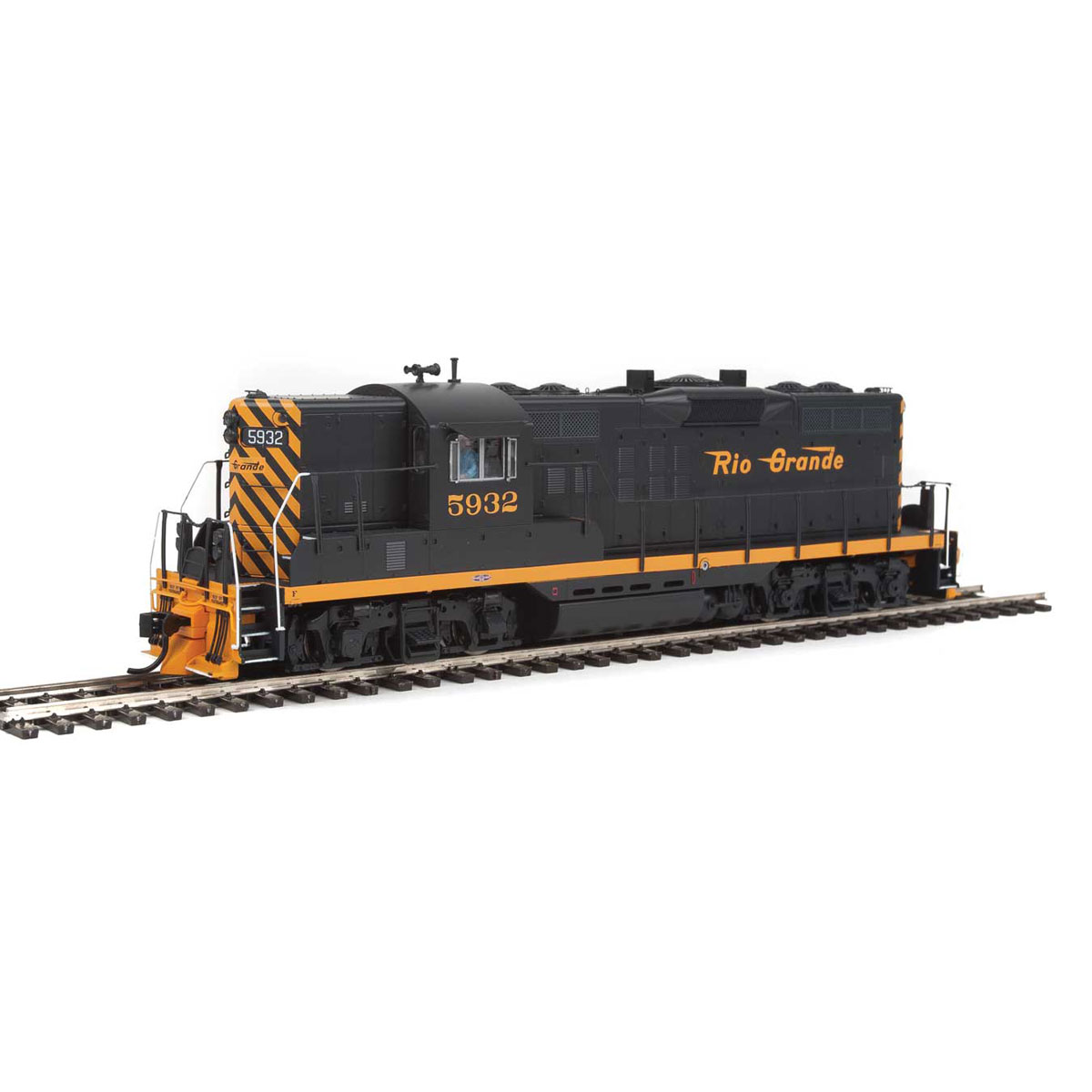 Walthers Proto HO GP9 Phase II Denver & Rio Grande W/ DCC & Sound ...