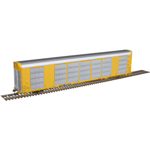 Atlas HO Gunderson Multi Max Auto Rack Trailer Train "Yellow"