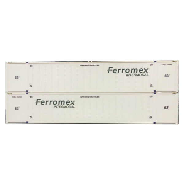 Con-Cor HO 53' Smooth Side Container Ferromex 2 Pack