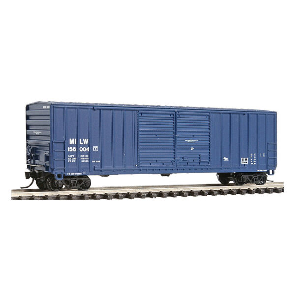 Fox Valley Models N FMC 5283 Double-Door Box Car Milwaukee Road "Blue"