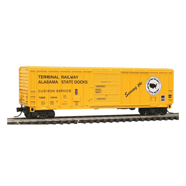 Fox Valley Models N PS 5344 Single-Door Box Car Terminal Railway Alabama State Docks "TASD"