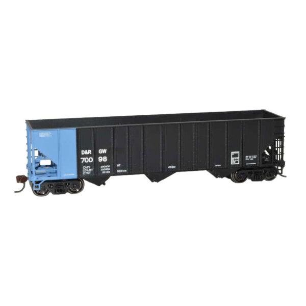 Bowser HO 100 Ton Hopper Denver & Rio Grande "Blue Ends"