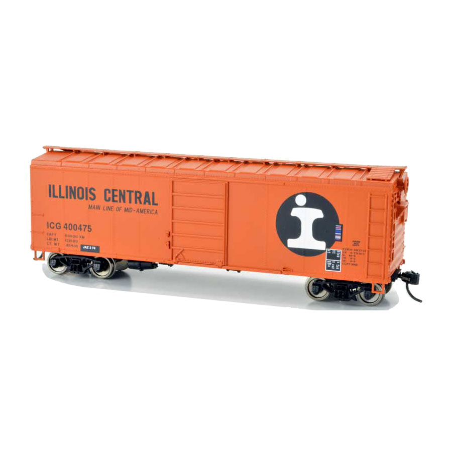 Bowser HO 40' Single Door Box Car Illinois Central Gulf - Spring Creek ...