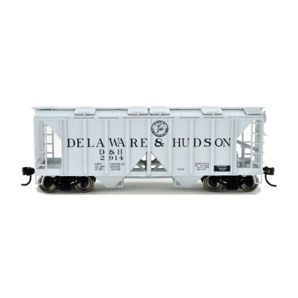 Bowser HO 70 Ton Covered Hopper Delaware & Hudson