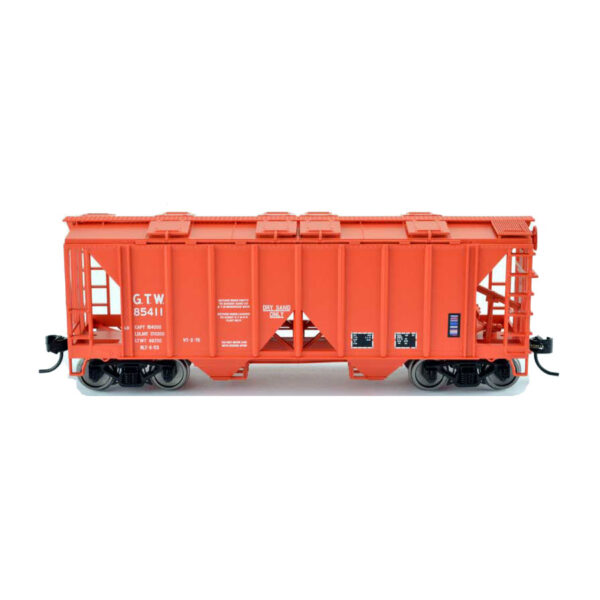 Bowser HO 70 Ton Covered Hopper Grand Trunk "Red"