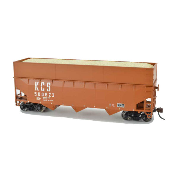 Bowser HO Kit 70 Ton Wood Chip Hopper Kansas City Southern