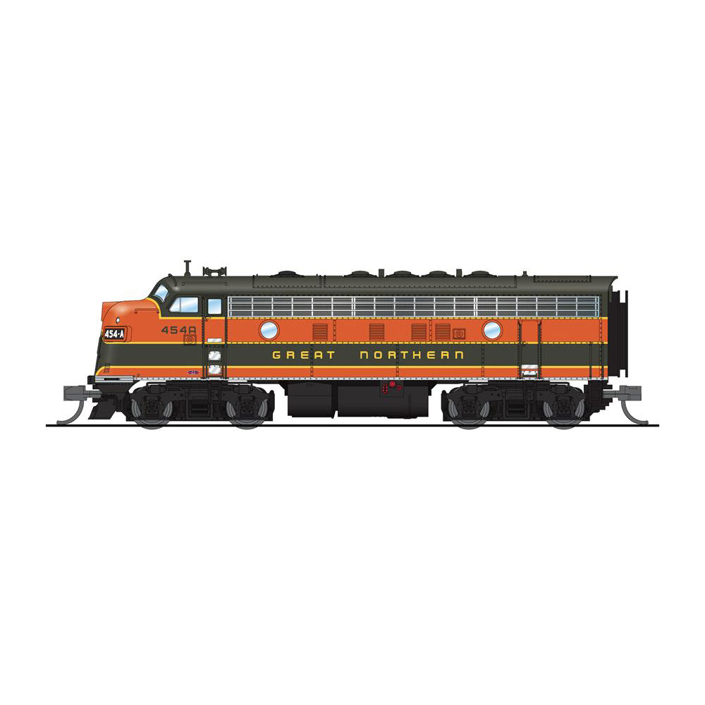 Broadway Limited Paragon 4 N F7A Great Northern "Empire Builder" W/ DCC ...