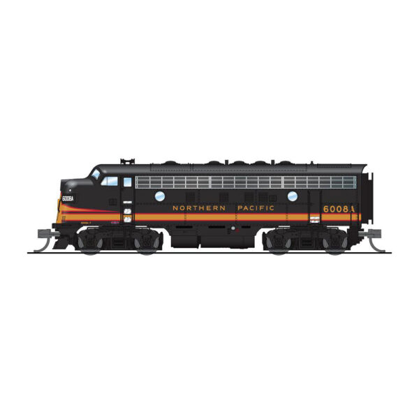 Broadway Limited Paragon 4 HO F7A Northern Pacific "Pine Tree" w/ DCC & Sound