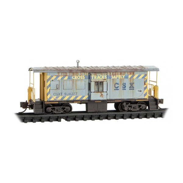 Micro-Trains N Bay Window Caboose CSX "Weathered"