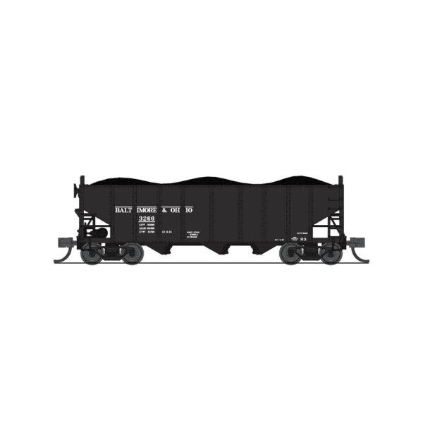 Broadway Limited N H2a 3 Bay Hopper Baltimore & Ohio 2 Pack