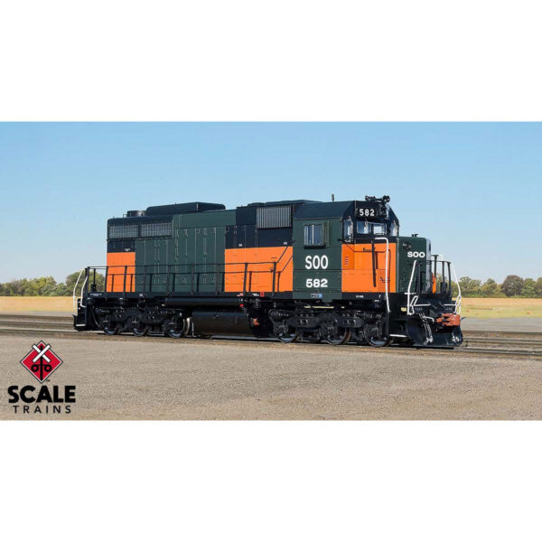 Scale Trains HO Museum Quality SDL39 Soo Line "Bandit"