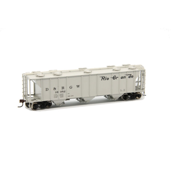 Athearn HO PS-2 2893 3-Bay Covered Hopper Denver & Rio Grande