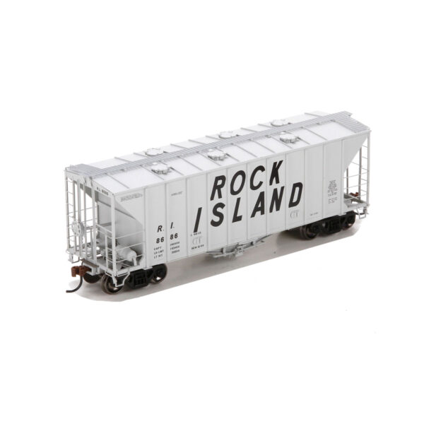 Athearn HO GATC 2600 Airslide Covered Hopper Rock Island