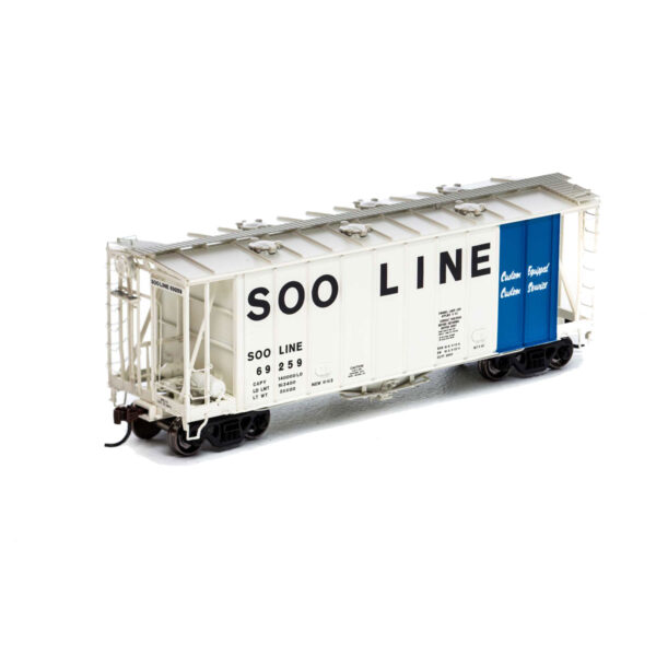 Athearn HO GATC 2600 Airslide Covered Hopper Soo Line