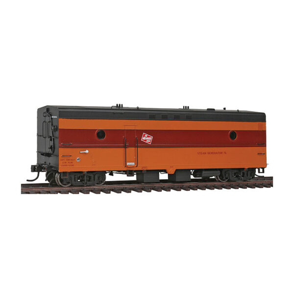 Rapido HO Steam Heater Generator Car Milwaukee Road "1950s Scheme"