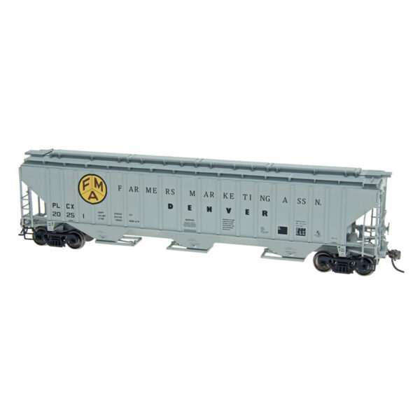 Intermountain HO Pullman Standard 4750 Covered Hopper Farmers Marketing Association