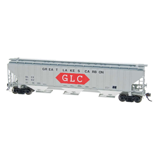 Intermountain HO Pullman Standard 4750 Covered Hopper Great Lakes Carbon