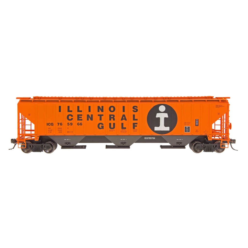 Intermountain HO Pullman Standard 4750 Covered Hopper Illinois Central ...