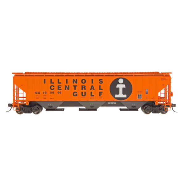 Intermountain HO Pullman Standard 4750 Covered Hopper Illinois Central Gulf