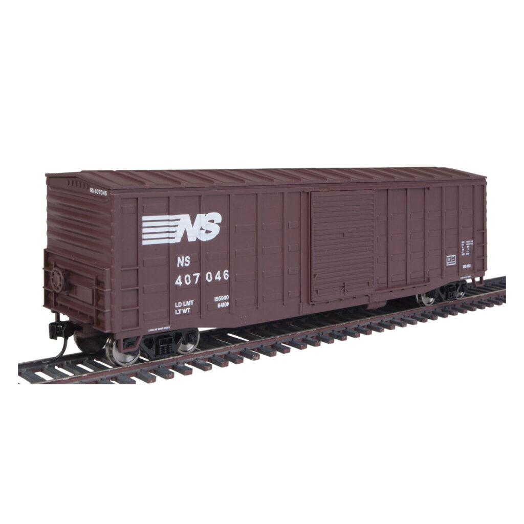 Walthers Mainline HO 50' Waffle Side Box Car Norfolk Southern - Spring ...