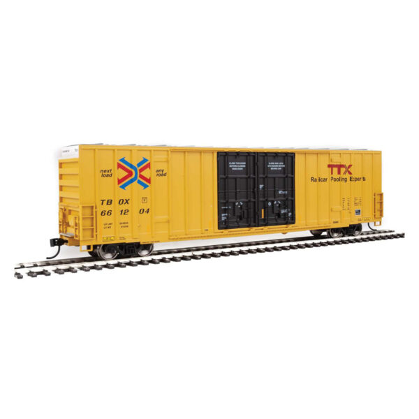 Walthers Mainline HO 60' High Cube Box Car TTX "Red Logo"