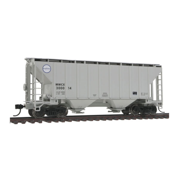 Walthers Mainline HO 37' Trinity 2980 Covered Hopper Midwest Railcar "MWCX"