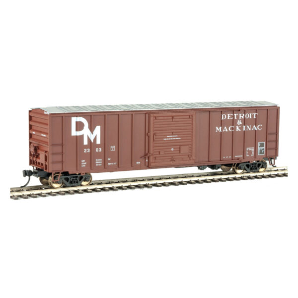 Walthers Mainline HO 50' ACF Box Car Detroit & Mackinac