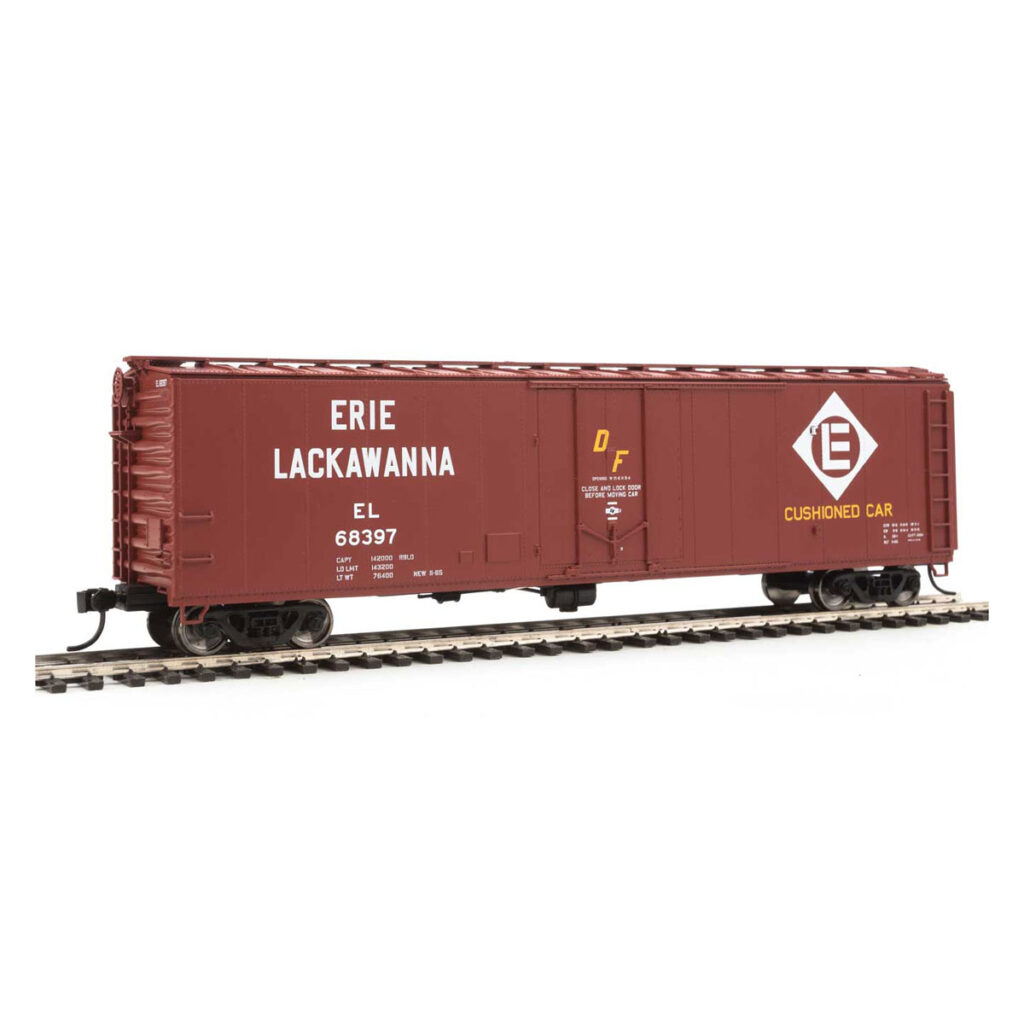 Walthers Mainline HO 50' PC&F Insulated Box Car Erie Lackawanna ...