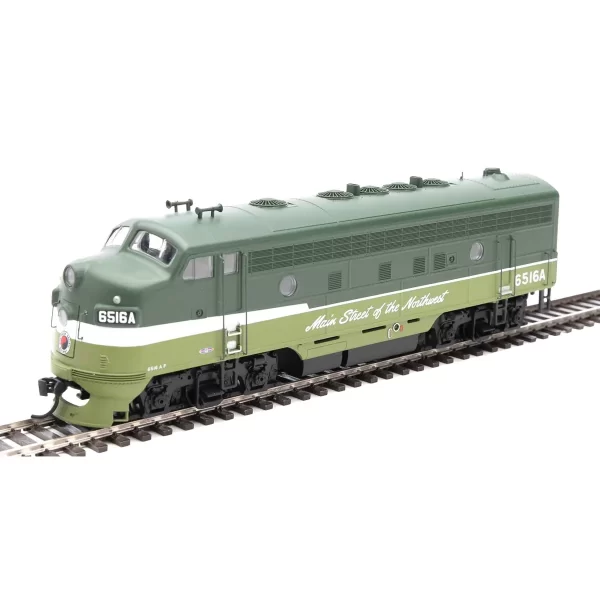 Walthers Mainline HO F7A Northern Pacific "Two Tone Green"