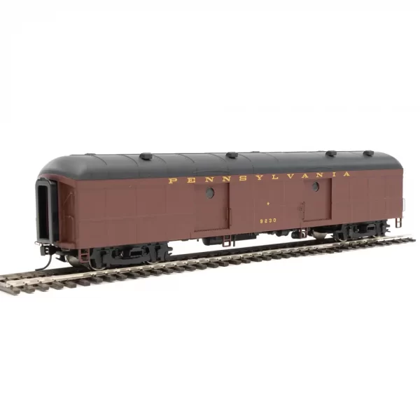 Walthers Proto HO 60' PRR Class B60b Baggage w/ Standard Doors Pennsylvania "Messenger Service"