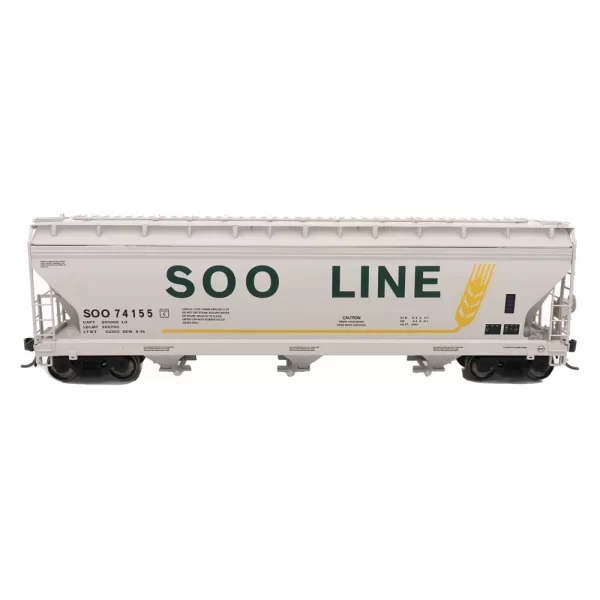 Intermountain HO ACF 4650 Covered Hopper Soo Line