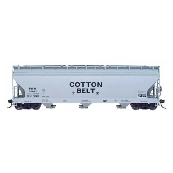 Intermountain HO ACF 4650 Covered Hopper Cotton Belt