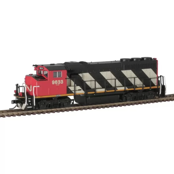 Atlas N GP40-2W Canadian National "Sergeant Stripes" w/ Speaker