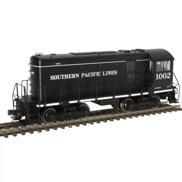 Atlas HO HH600/660 Southern Pacific "Black" w/ DCC & Sound